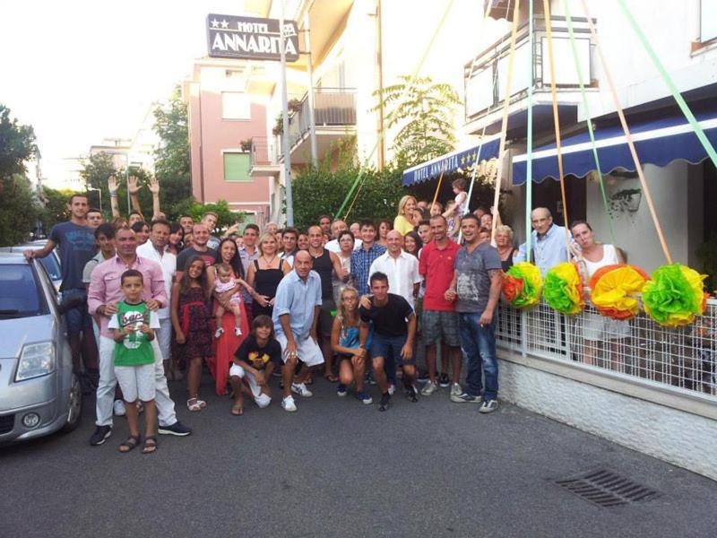 Hotel Annarita Rímini Exterior foto